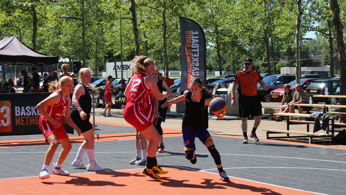 WE HERE Fryslân organiseert 3×3 basketball clinics